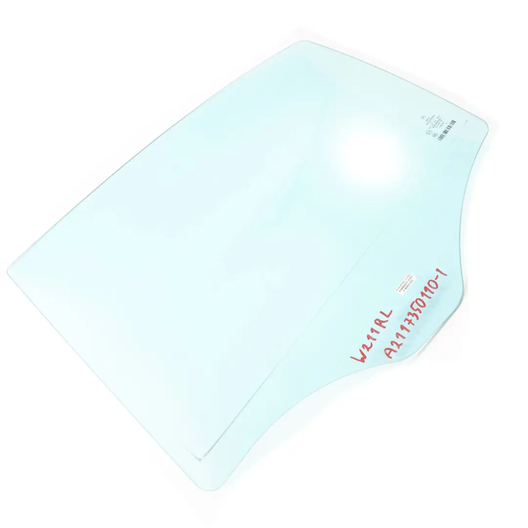 Puerta Trasera Izquierda Cristal AS2 para Mercedes W211 con número de pieza A2117350110 Mercedes W211 Puerta Trasera Izquierda Cristal AS2 - SKU A2117350110-1 - Número de pieza A2117350110