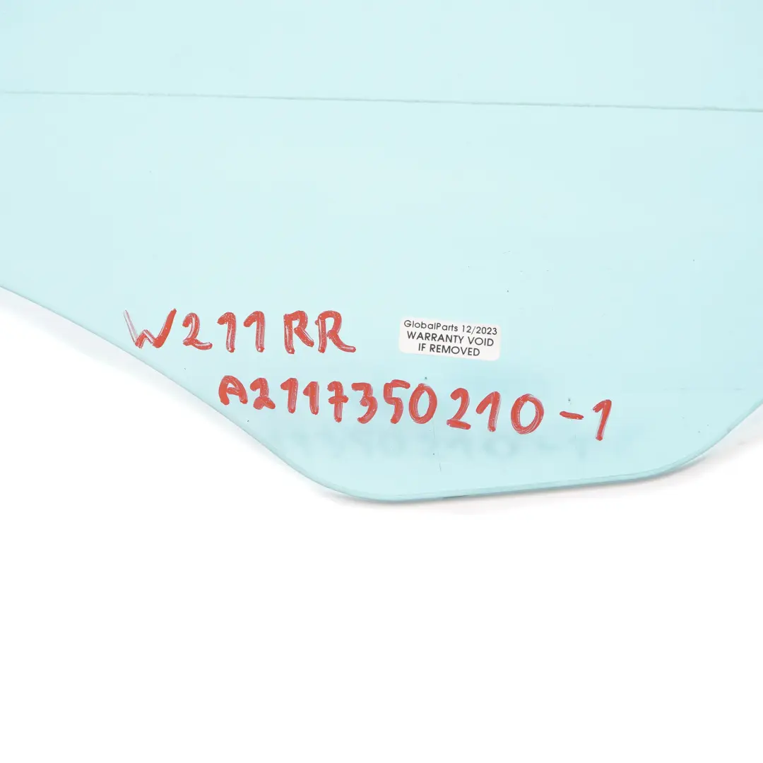 Hintertür Rechts Fenster Glas AS2 für Mercedes W211 mit Teilenummer A2117350210 Mercedes W211 Hintertür Rechts Fenster Glas AS2 - SKU A2117350210-1 - Teilenummer A2117350210
