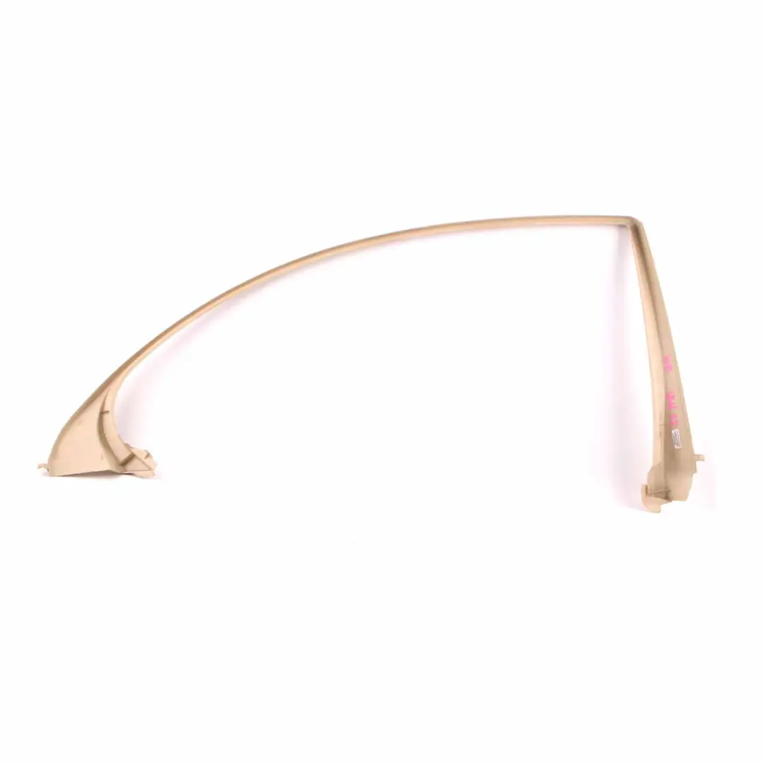 Window Door Frame Rear Right O/S Trim Cover Beige to Mercedes W211 with Part number A2117350271 Mercedes W211 Window Door Frame Rear Right O/S Trim Cover Beige - SKU A2117350271-1 - Part number A2117350271