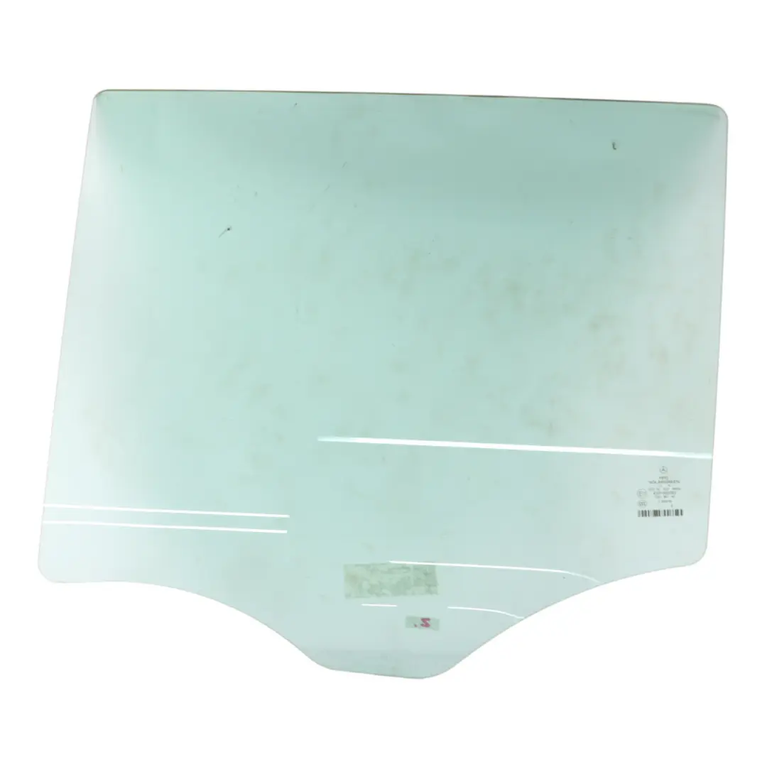 Mercedes S211 Rear Door Left N/S Window Glass AS2 - SKU A2117350310 - Part number A2117350310
