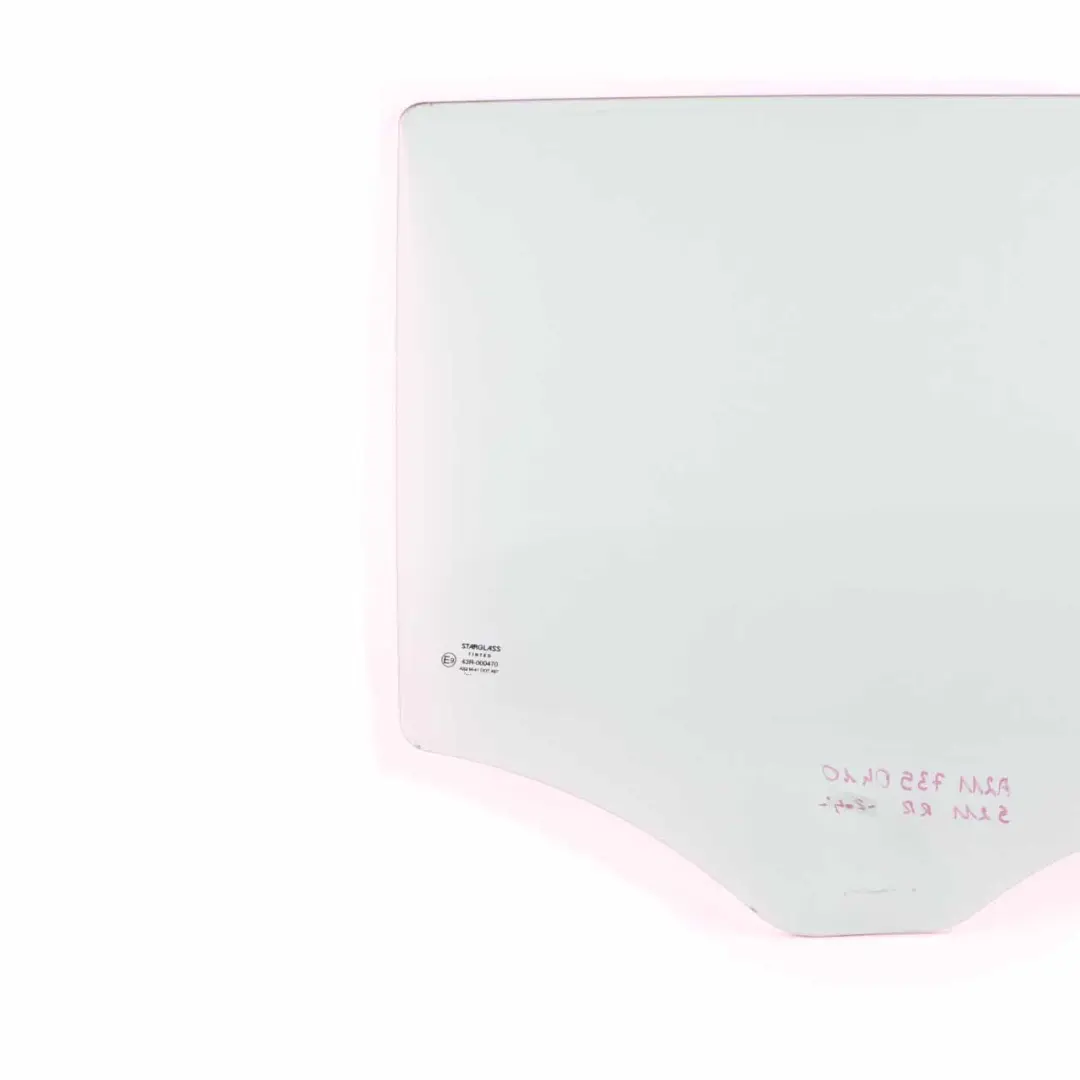 Door Right O/S Window Glass Glazing AS2 to Mercedes W211 Estate Rear with Part number A2117350410 Mercedes W211 Estate Rear Door Right O/S Window Glass Glazing AS2 - SKU A2117350410 - Part number A2117350410