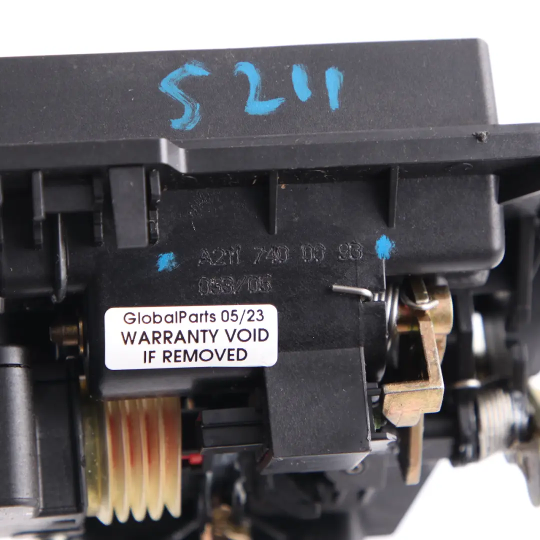 Boot Trunk Lid Handle Open Mechanism Tailgate to Mercedes W211 Estate with Part number A2117400093 Mercedes W211 Estate Boot Trunk Lid Handle Open Mechanism Tailgate - SKU A2117400093 - Part number A2117400093