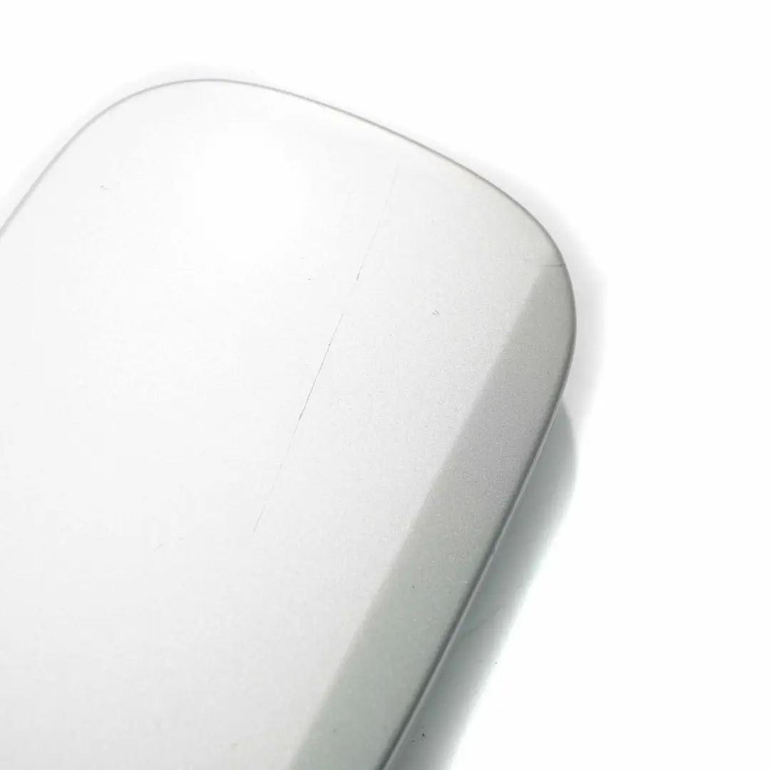 Flap Tank Cap Cover Trim Brilliant Silver Metallic - 744 to Mercedes W211 Fuel with Part number A2117500206 Mercedes W211 Fuel Flap Tank Cap Cover Trim Brilliant Silver Metallic - 744 - SKU A2117500206-BRS - Part number A2117500206