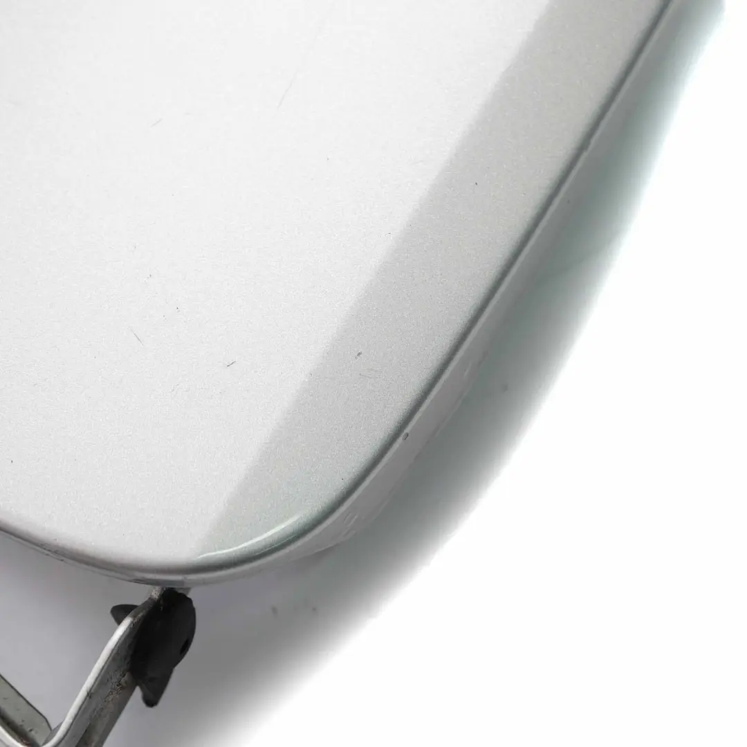 Flap Tank Cap Cover Trim Brilliant Silver Metallic - 744 to Mercedes W211 Fuel with Part number A2117500206 Mercedes W211 Fuel Flap Tank Cap Cover Trim Brilliant Silver Metallic - 744 - SKU A2117500206-BRS - Part number A2117500206