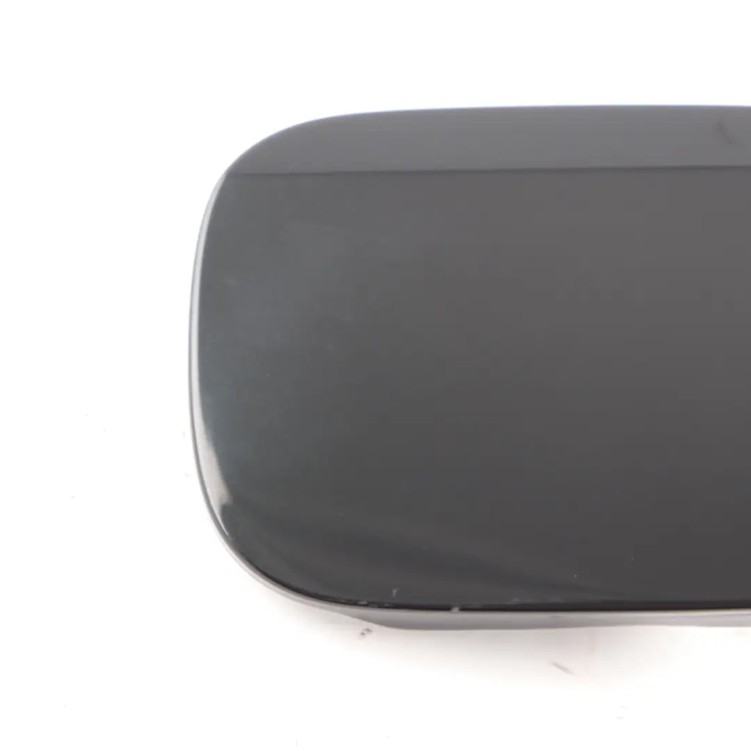 Mercedes W211 Fuel Filler Fill in Flap Cover Trim Melanite Black 185 - SKU A2117500206-MEB - Part number A2117500206