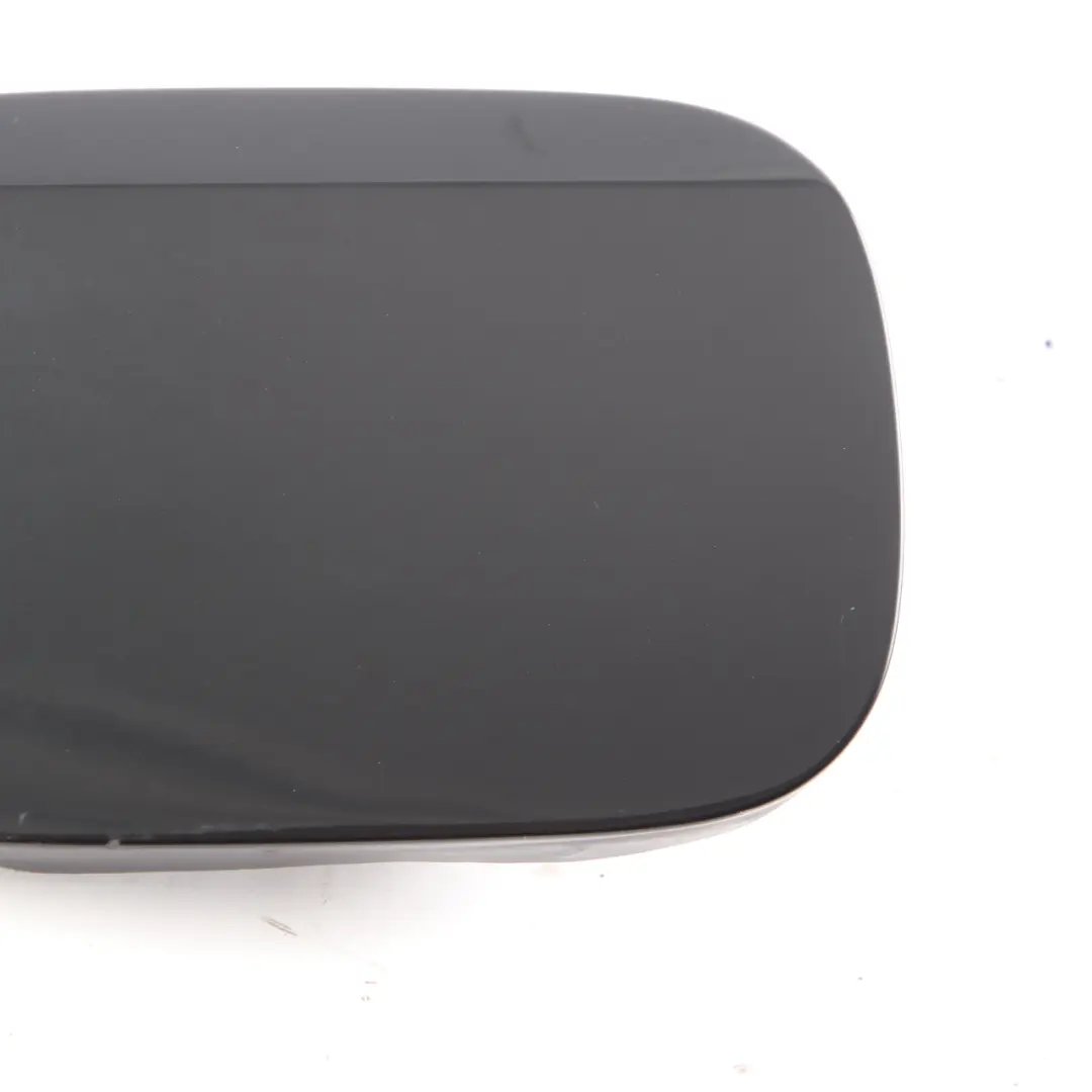 Mercedes W211 Fuel Filler Fill in Flap Cover Trim Melanite Black 185 - SKU A2117500206-MEB - Part number A2117500206