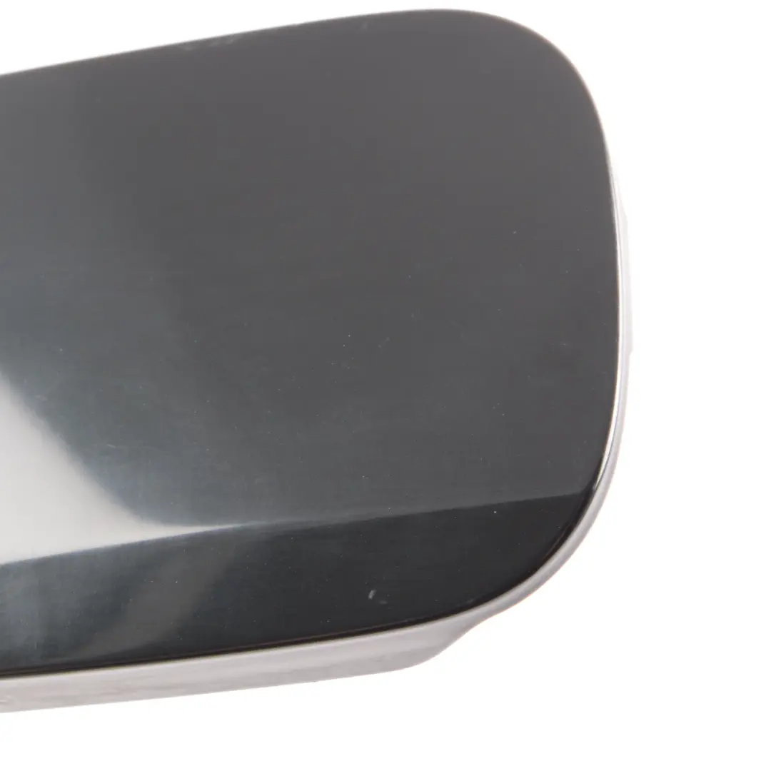 Mercedes W211 Fuel Filler Fill in Flap Cover Trim Melanite Black 185 - SKU A2117500206-MEB - Part number A2117500206