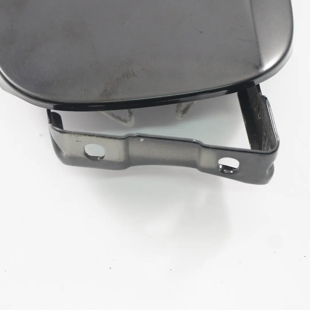 Mercedes W211 Fuel Filler Fill In Flap Cap Cover Obsidian Black Metallic - 197 - SKU A2117500206-OB - Part number A2117500206