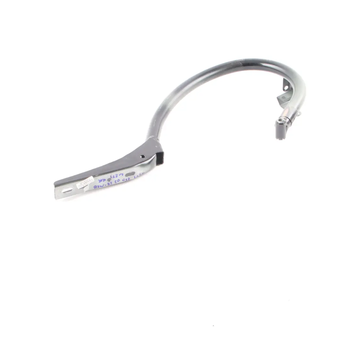 Trunk Lid Rear Right O/S Hinge Melanite Black to Mercedes W211 with Part number A2117500228 Mercedes W211 Trunk Lid Rear Right O/S Hinge Melanite Black - SKU A2117500228-MEB - Part number A2117500228