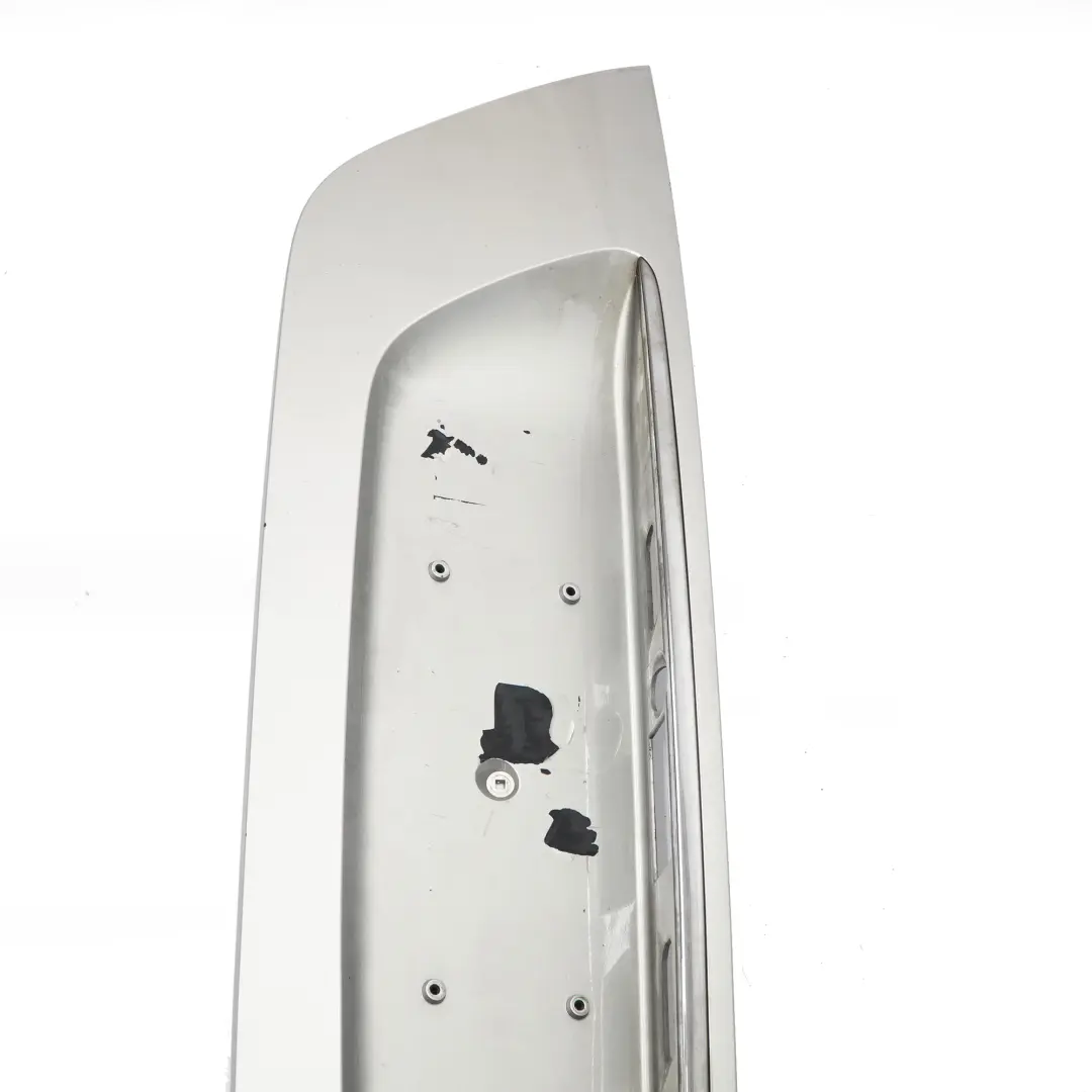 Mercedes W211 Trunk Boot Number Plate Trim Panel Brilliant Silver - SKU A2117500237-BRS - Part number A2117500237