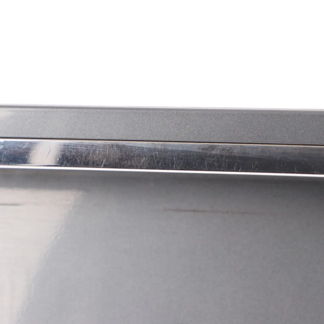 Trunk Boot Number Plate Trim Panel Flint Grey - 368 to Mercedes W211 with Part number A2117500237 Mercedes W211 Trunk Boot Number Plate Trim Panel Flint Grey - 368 - SKU A2117500237-FLG - Part number A2117500237