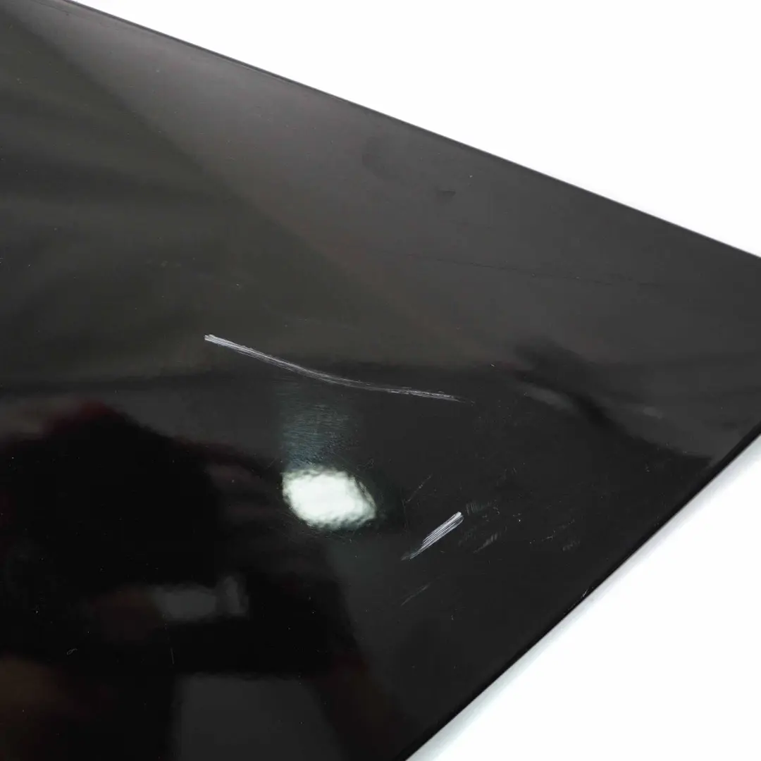 Mercedes W211 Kofferraum Nummern schild verkleidung Obsidian Schwarz - SKU A2117500237-OB - Teilenummer A2117500237