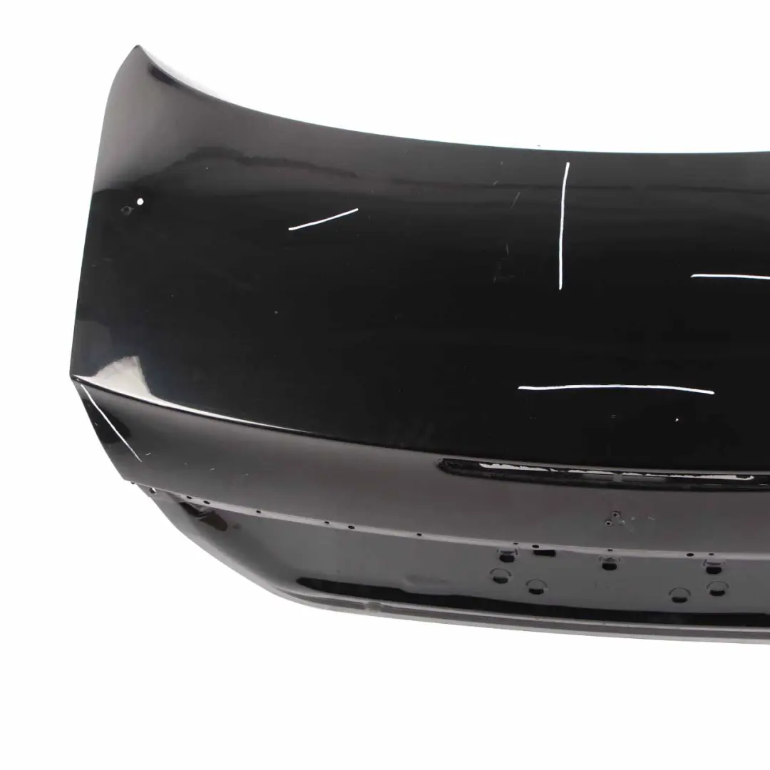 Mercedes W211 Boot Trunk Lid Tailgate Saloon Obsidian Black Metallic - 197 - SKU A2117500375-OB - Part number A2117500375