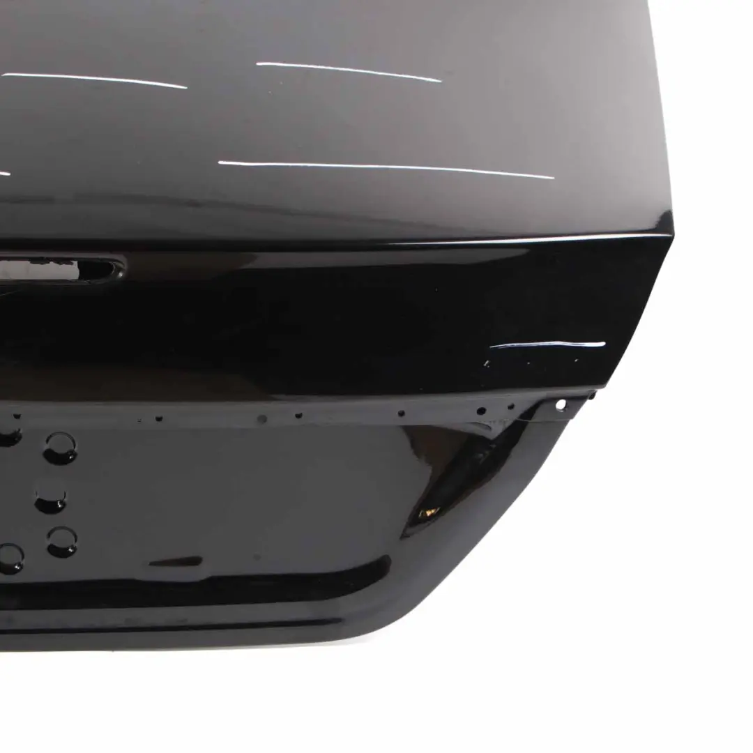 Mercedes W211 Boot Trunk Lid Tailgate Saloon Obsidian Black Metallic - 197 - SKU A2117500375-OB - Part number A2117500375