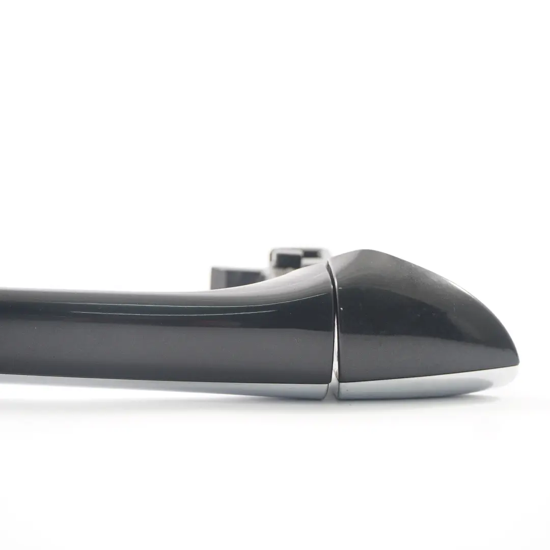 Mercedes S211 W211 Tirador Puerta Trasera Derecha Negro Obsidiana Metalizado 197 - SKU A2117601070-OB - Número de pieza A2117601070