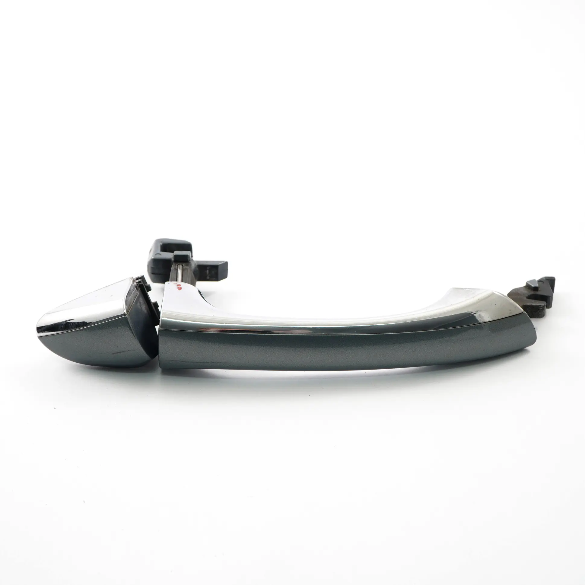 Mercedes S211 W211 Tirador Puerta Trasera Derecha Gris Perlita Metalizado