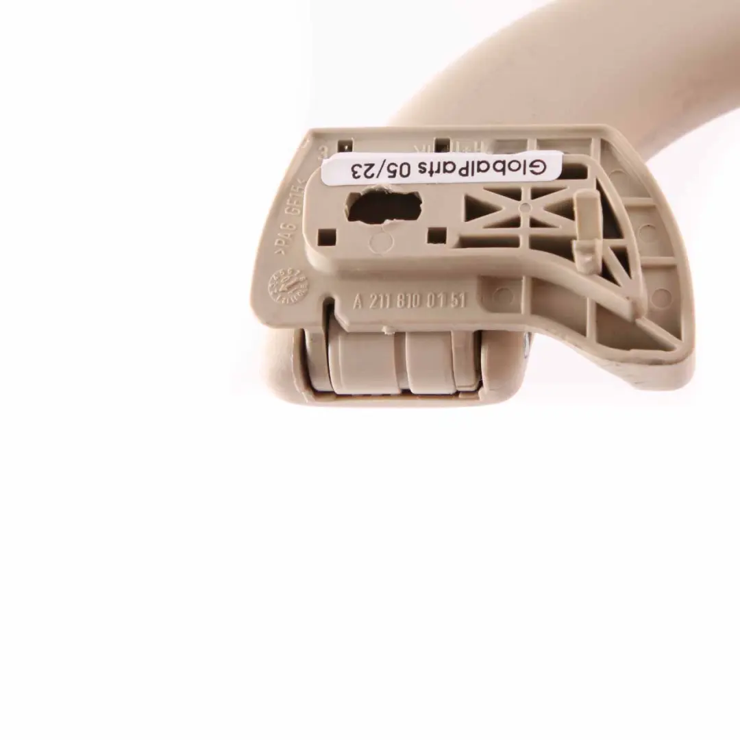 Roof Grab Handle Set Front Rear Left Right N/O/S Beige to Mercedes W211 with Part number A2118100051 Mercedes W211 Roof Grab Handle Set Front Rear Left Right N/O/S Beige - SKU A2118100051-2 - Part number A2118100051