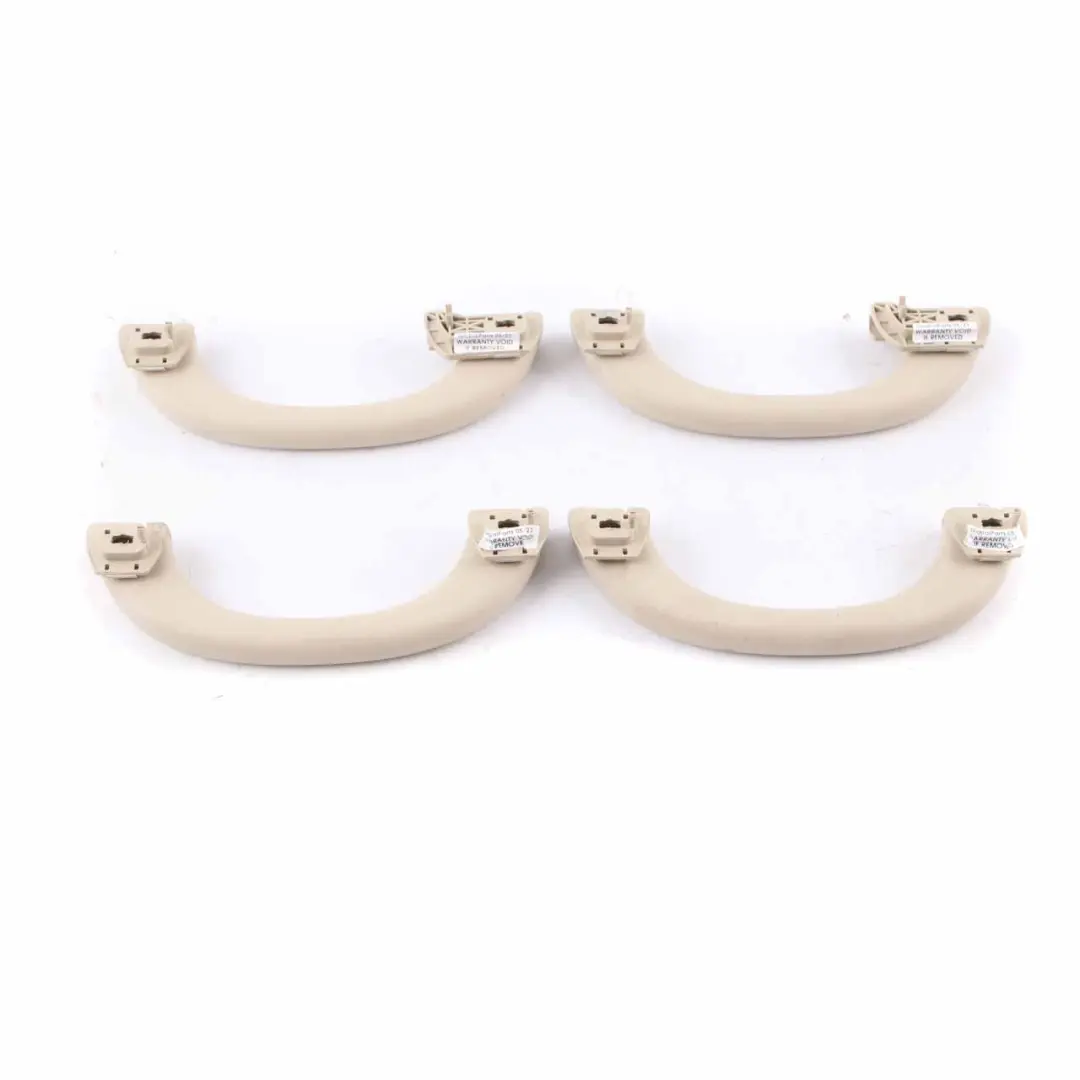 Roof Grab Handle Set Front Rear Left Right N/O/S Beige to Mercedes W211 with Part number A2118100051 Mercedes W211 Roof Grab Handle Set Front Rear Left Right N/O/S Beige - SKU A2118100051-2 - Part number A2118100051