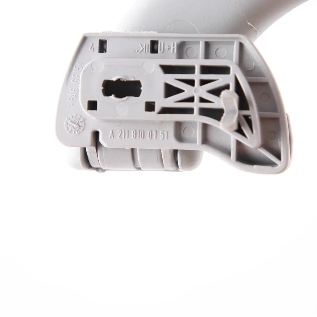 Roof Grab Handle Set Front Rear Left Right N/O/S Grey to Mercedes W211 with Part number A2118100051 Mercedes W211 Roof Grab Handle Set Front Rear Left Right N/O/S Grey - SKU A2118100051-3 - Part number A2118100051
