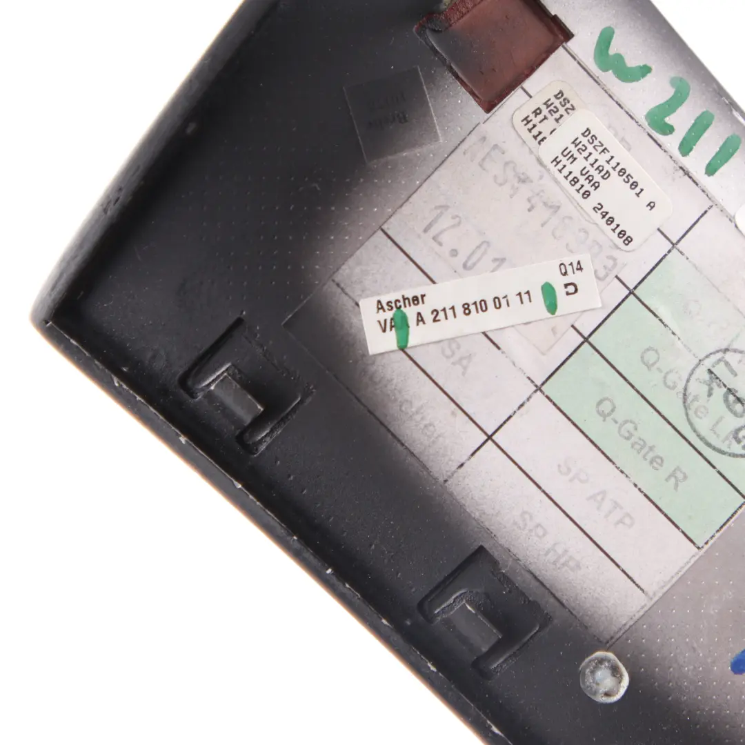 Centre Console Ashtray Storage Panel Trim Cover Wood to Mercedes W211 with Part number A2118100111 Mercedes W211 Centre Console Ashtray Storage Panel Trim Cover Wood - SKU A2118100111 - Part number A2118100111