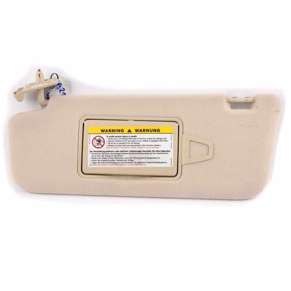Sun Visor Mercedes S211 W211 Cover Left N/S Sunvisor Panel Beige to with Part number A2118100310 Sun Visor Mercedes S211 W211 Cover Left N/S Sunvisor Panel Beige - SKU A2118100310-1 - Part number A2118100310