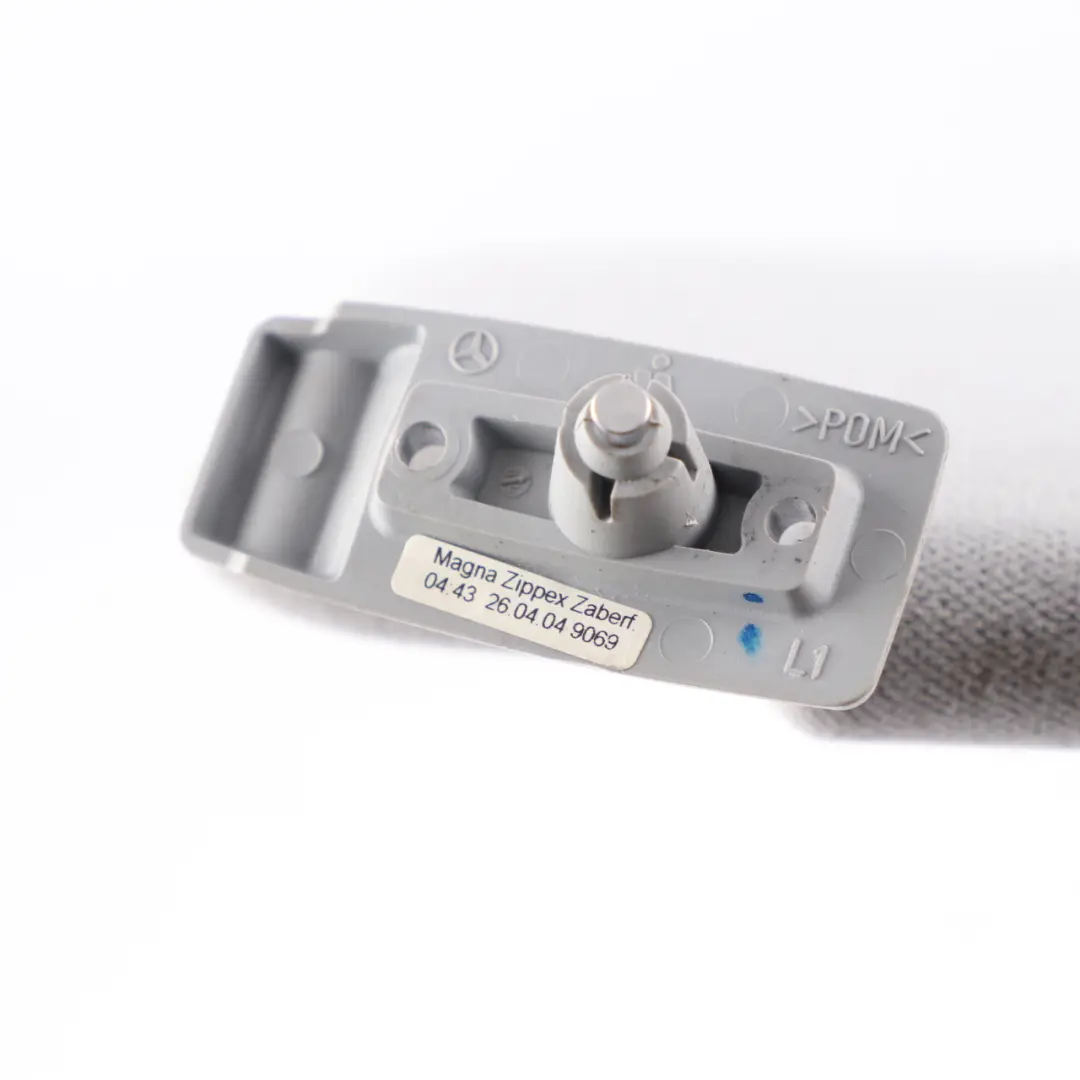 Sun Visor Cover Trim Panel Left N/S Grey to Mercedes W211 S211 with Part number A2118100310 Mercedes W211 S211 Sun Visor Cover Trim Panel Left N/S Grey - SKU A2118100310-2 - Part number A2118100310