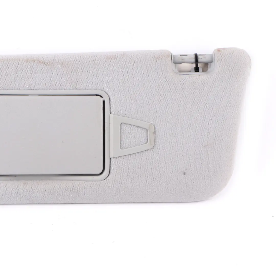 Sun Visor Cover Trim Panel Left N/S Grey to Mercedes W211 S211 with Part number A2118100310 Mercedes W211 S211 Sun Visor Cover Trim Panel Left N/S Grey - SKU A2118100310-2 - Part number A2118100310