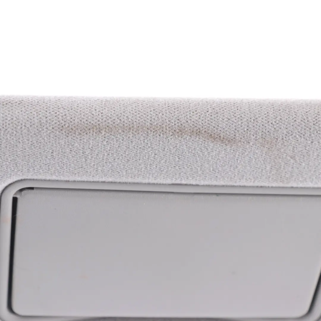 Sun Visor Cover Trim Panel Left N/S Grey to Mercedes W211 S211 with Part number A2118100310 Mercedes W211 S211 Sun Visor Cover Trim Panel Left N/S Grey - SKU A2118100310-2 - Part number A2118100310