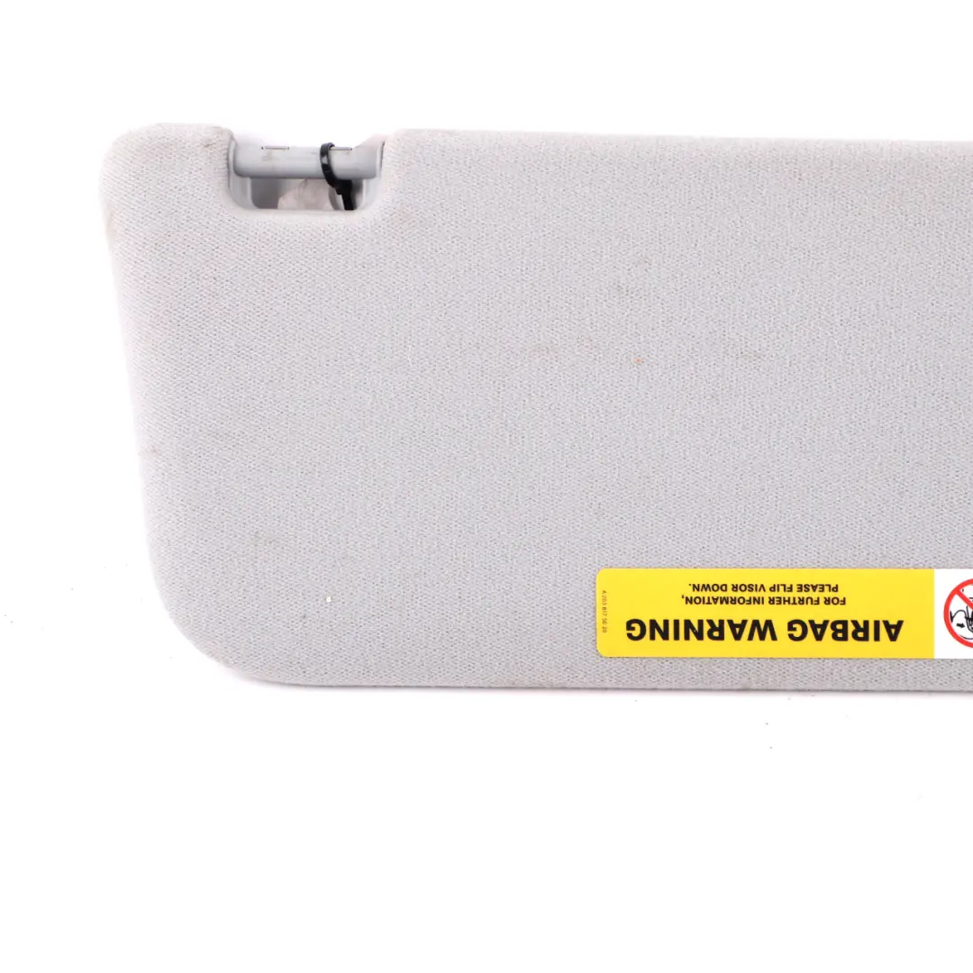 Mercedes W211 S211 Sun Visor Cover Trim Panel Left N/S Grey - SKU A2118100310-2 - Part number A2118100310