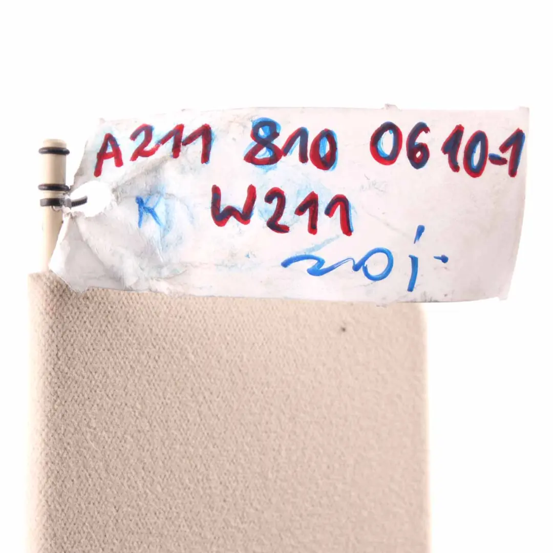  Sun Visor Mercedes S211 W211 Double Cover Right O/S Sunvisor Beige - SKU A2118100610-1 - Part number A2118100610