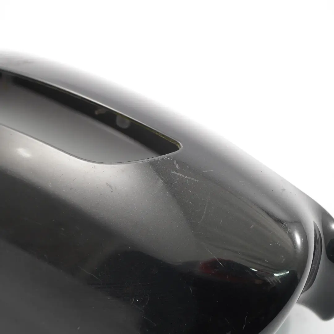 Mercedes W211 Espejo Cubierta Tapa Puerta Izquierda Carcasa Obsidian Negro 197 - SKU A2118100764-OB - Número de pieza A2118100764