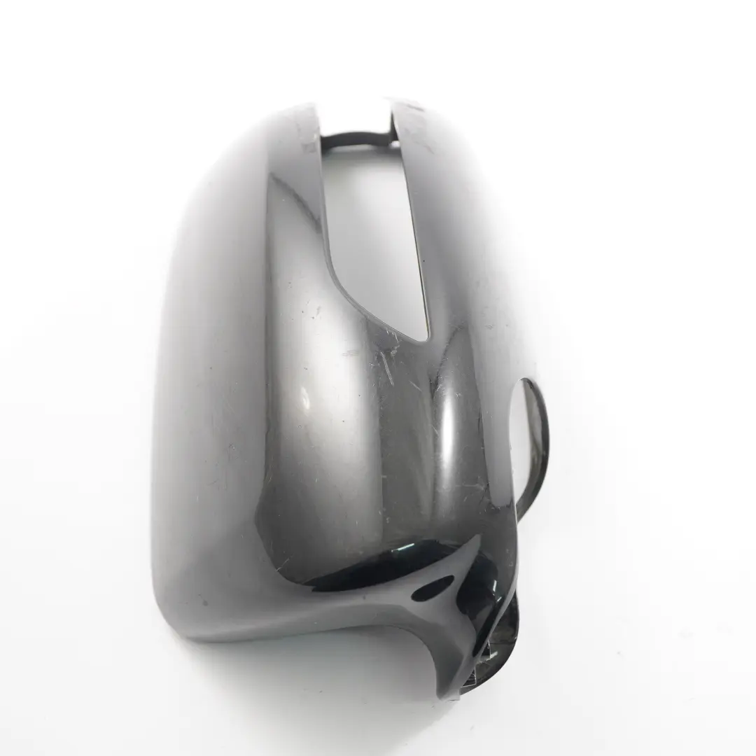 Mercedes W211 Espejo Cubierta Tapa Puerta Izquierda Carcasa Obsidian Negro 197 - SKU A2118100764-OB - Número de pieza A2118100764