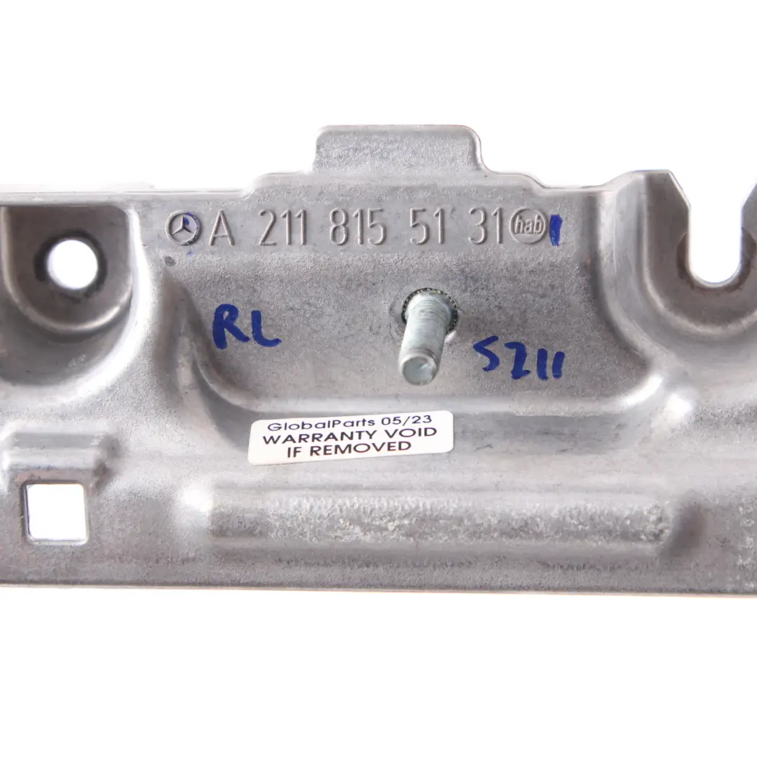 Mercedes W211 Estate Roof Grab Bracket Handle Mount Rear Left N/S - SKU A2118155131 - Part number A2118155131