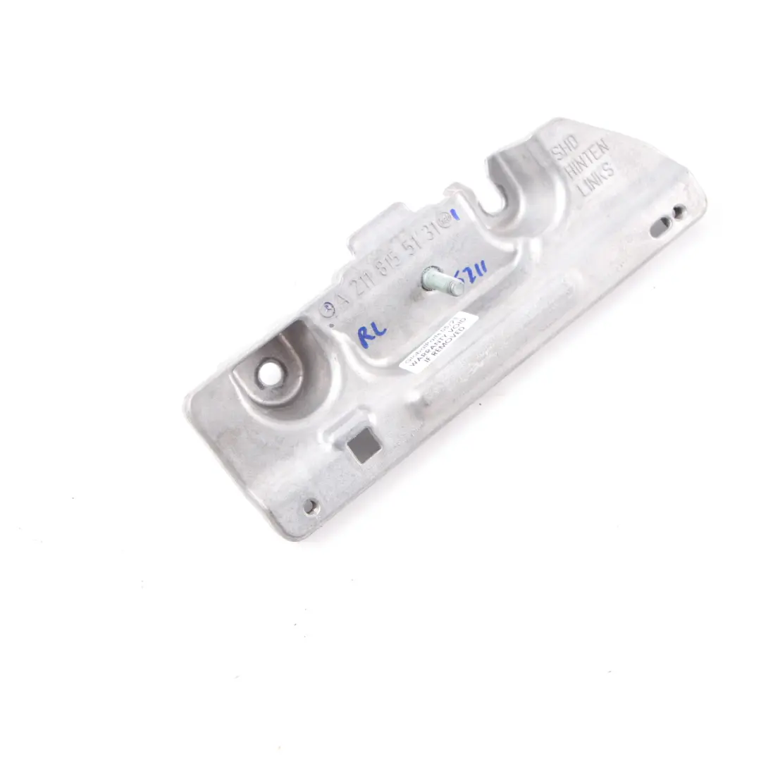 Roof Grab Bracket Handle Mount Rear Left N/S to Mercedes W211 Estate with Part number A2118155131 Mercedes W211 Estate Roof Grab Bracket Handle Mount Rear Left N/S - SKU A2118155131 - Part number A2118155131