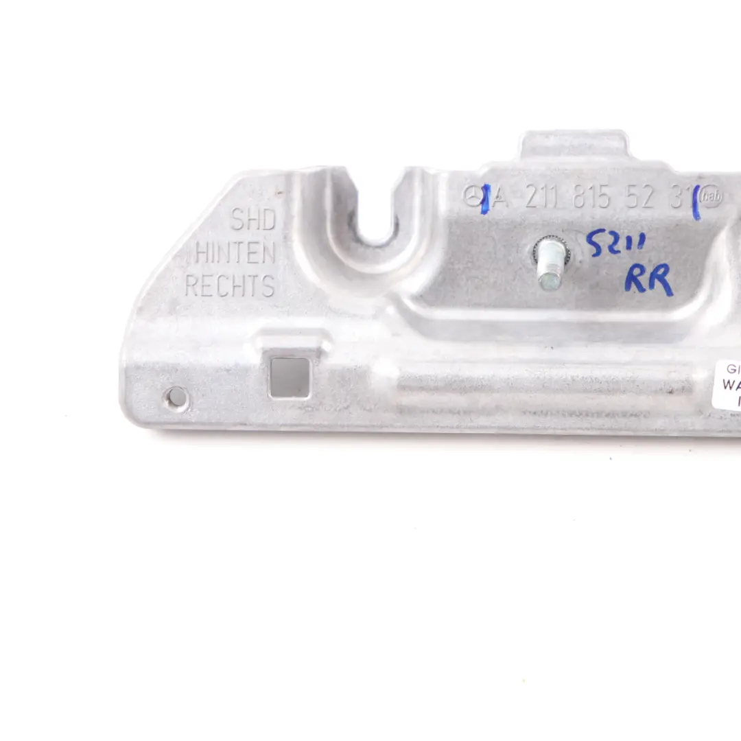 Roof Grab Bracket Handle Mount Rear Right O/S to Mercedes W211 Estate with Part number A2118155231 Mercedes W211 Estate Roof Grab Bracket Handle Mount Rear Right O/S - SKU A2118155231 - Part number A2118155231