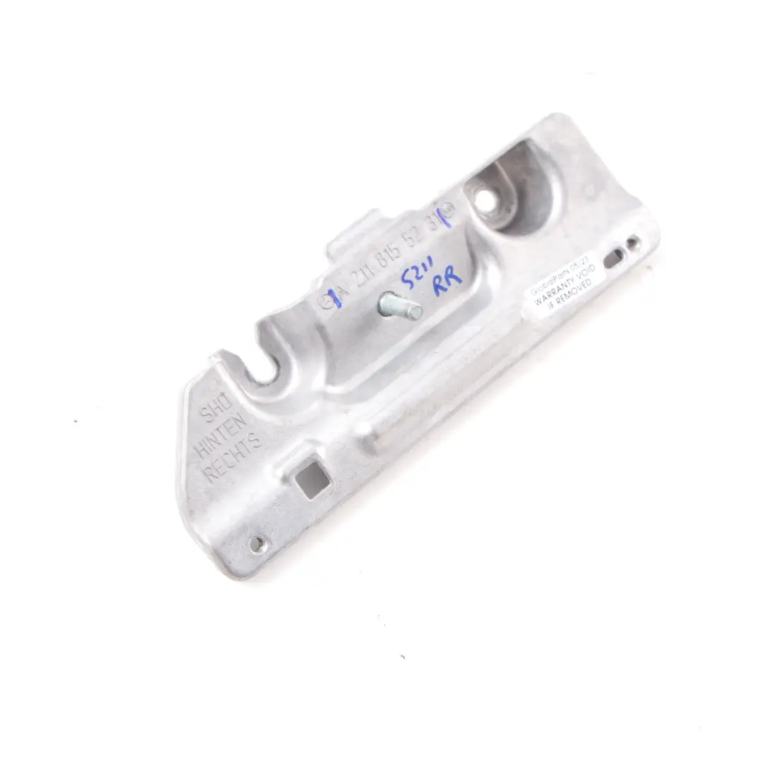 Mercedes W211 Estate Roof Grab Bracket Handle Mount Rear Right O/S - SKU A2118155231 - Part number A2118155231