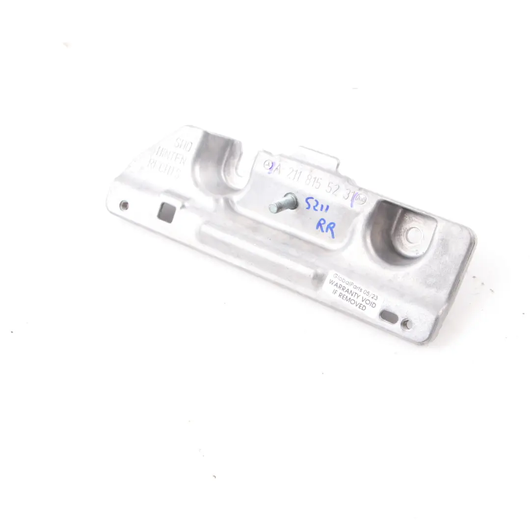 Mercedes W211 Estate Roof Grab Bracket Handle Mount Rear Right O/S - SKU A2118155231 - Part number A2118155231