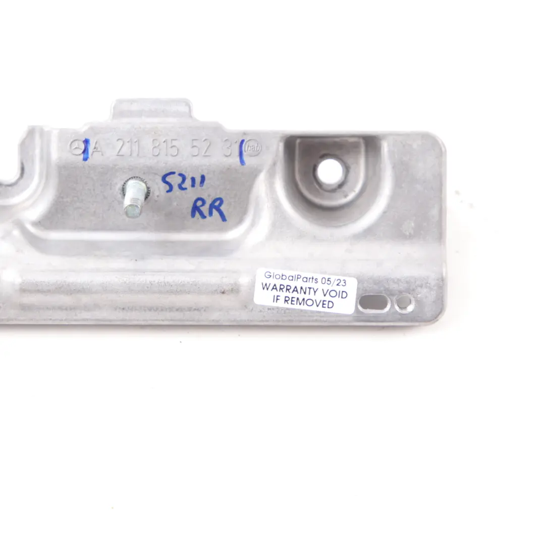 Mercedes W211 Estate Roof Grab Bracket Handle Mount Rear Right O/S - SKU A2118155231 - Part number A2118155231