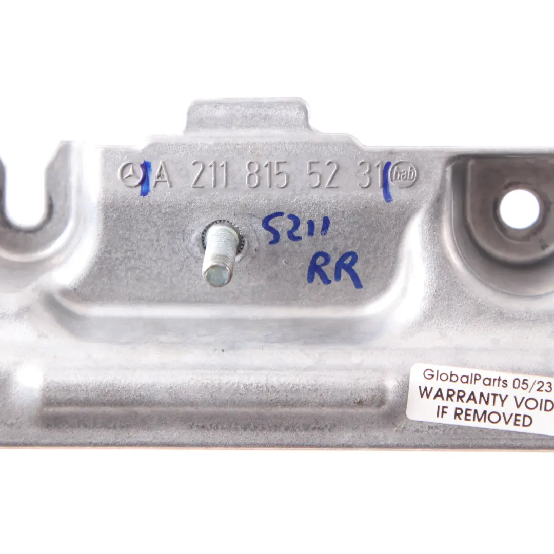 Mercedes W211 Estate Roof Grab Bracket Handle Mount Rear Right O/S - SKU A2118155231 - Part number A2118155231