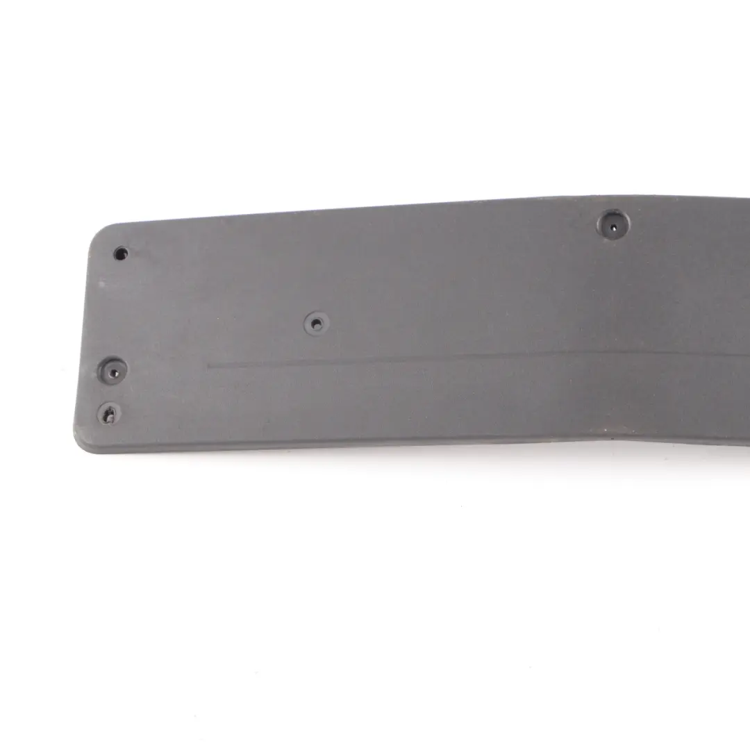 Mercedes W211 Front Bumper License Number Plate Holder Mount - SKU A2118170178 - Part number A2118170178