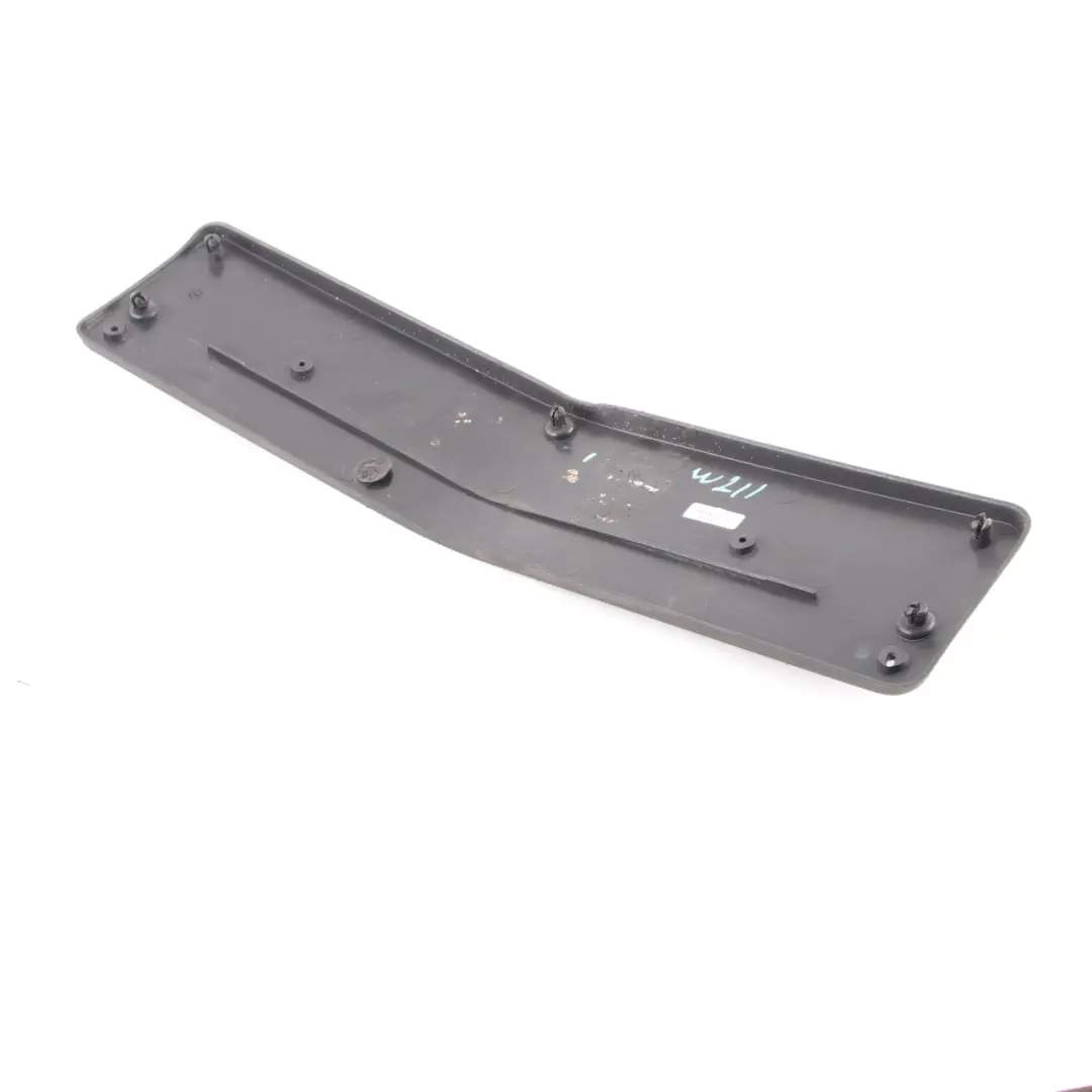 Mercedes W211 Front Bumper License Number Plate Holder Mount - SKU A2118170178 - Part number A2118170178