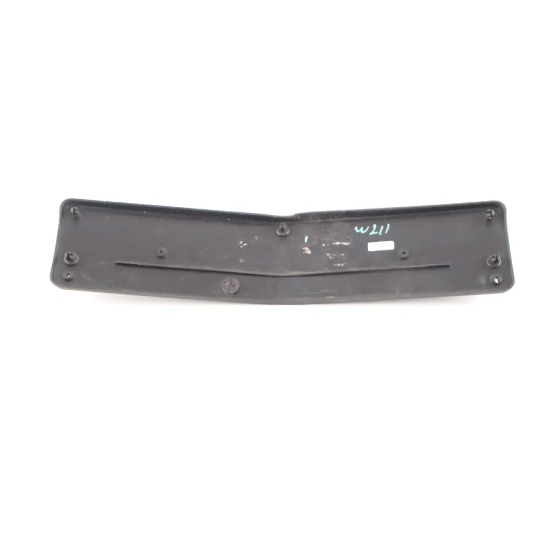 Front Bumper License Number Plate Holder Mount to Mercedes W211 with Part number A2118170178 Mercedes W211 Front Bumper License Number Plate Holder Mount - SKU A2118170178 - Part number A2118170178