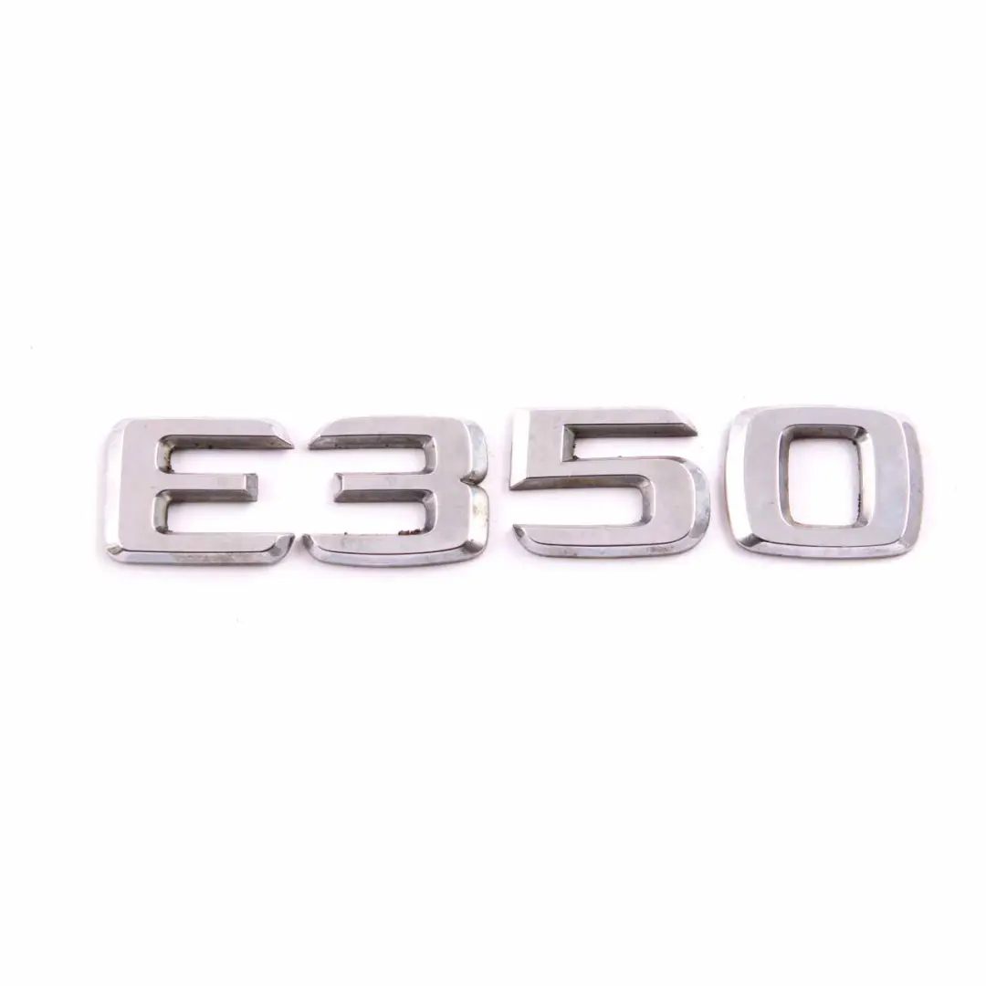 Mercedes W211 W212 Emblem Lettering Rear Trunk Tailgate Adhered E350 - SKU A2118170315 - Part number A2118170315