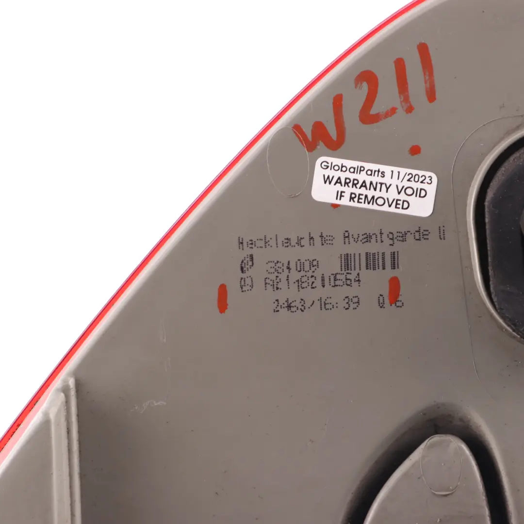 Mercedes W211 Saloon Rear Lamp Left Tail Light Avantgarde - SKU A2118200564 - Part number A2118200564