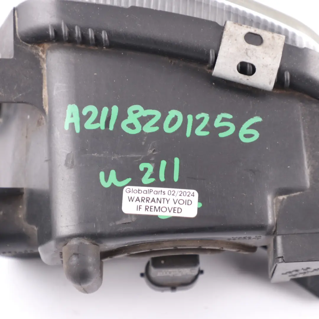 Fog Light Front Bumper Lamp Right O/S to Mercedes W211 with Part number A2118201256 Mercedes W211 Fog Light Front Bumper Lamp Right O/S - SKU A2118201256 - Part number A2118201256