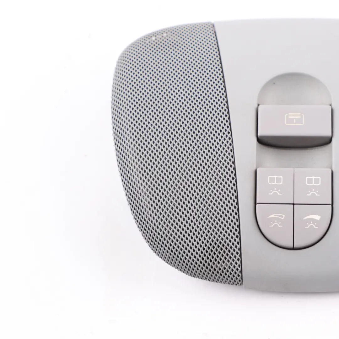 Panoramic Roof Control Light Reading Lamp Switch Grey Panel to Mercedes W211 with Part number A2118201412 Mercedes W211 Panoramic Roof Control Light Reading Lamp Switch Grey Panel - SKU A2118201412 - Part number A2118201412