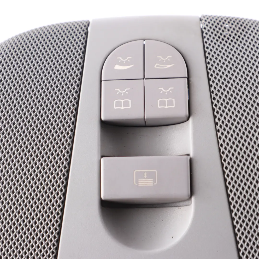 Mercedes W211 Panoramic Roof Control Light Reading Lamp Switch Grey Panel - SKU A2118201412 - Part number A2118201412