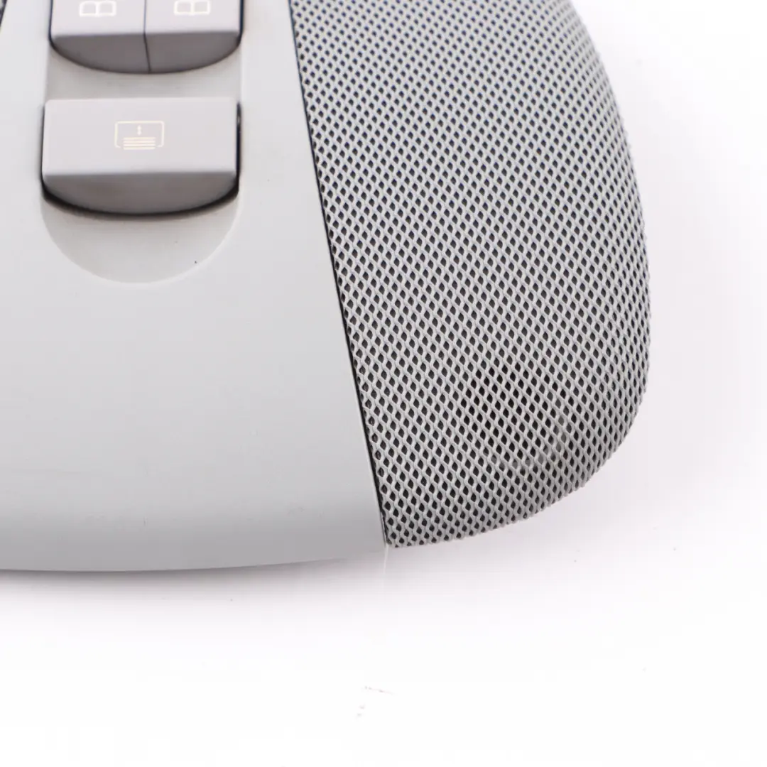 Panoramic Roof Control Light Reading Lamp Switch Grey Panel to Mercedes W211 with Part number A2118201412 Mercedes W211 Panoramic Roof Control Light Reading Lamp Switch Grey Panel - SKU A2118201412 - Part number A2118201412