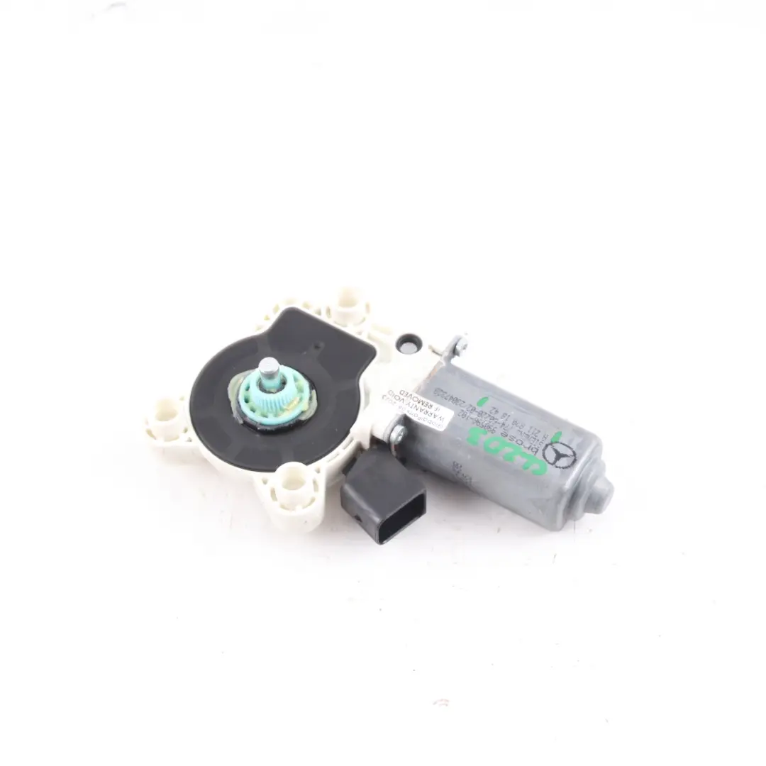 Window Lifter Motor Mercedes W203 W211 Front Right O/S Drive Unit to with Part number A2118201842 Window Lifter Motor Mercedes W203 W211 Front Right O/S Drive Unit - SKU A2118201842 - Part number A2118201842
