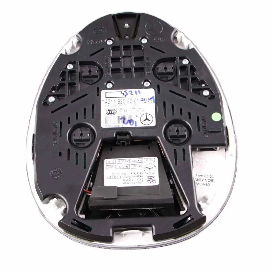 Mercedes W211 Rear Reading Lamp Roof Light Interior Switch Grey - SKU A2118202201-1 - Part number A2118202201